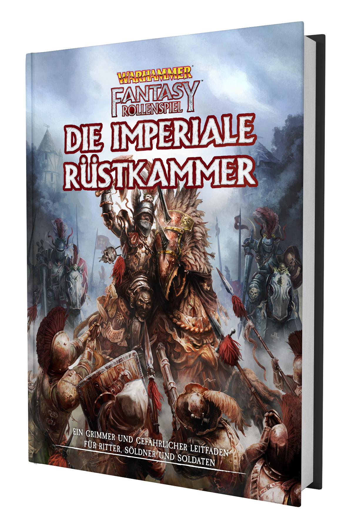 Warhammer RSP: Die Imperiale Rüstkammer Buch, Veröffentlichung, Werbung, Person, Plakat