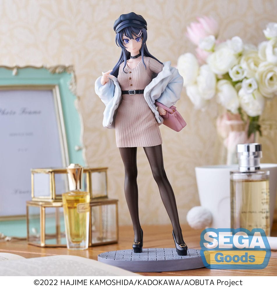 Rascal Does Not Dream PVC Statue: Mai Sakurajima Casual Clothes Luminasta Rascal Does Not Dream PVC Statue: Mai Sakurajima Casual Clothes Luminasta