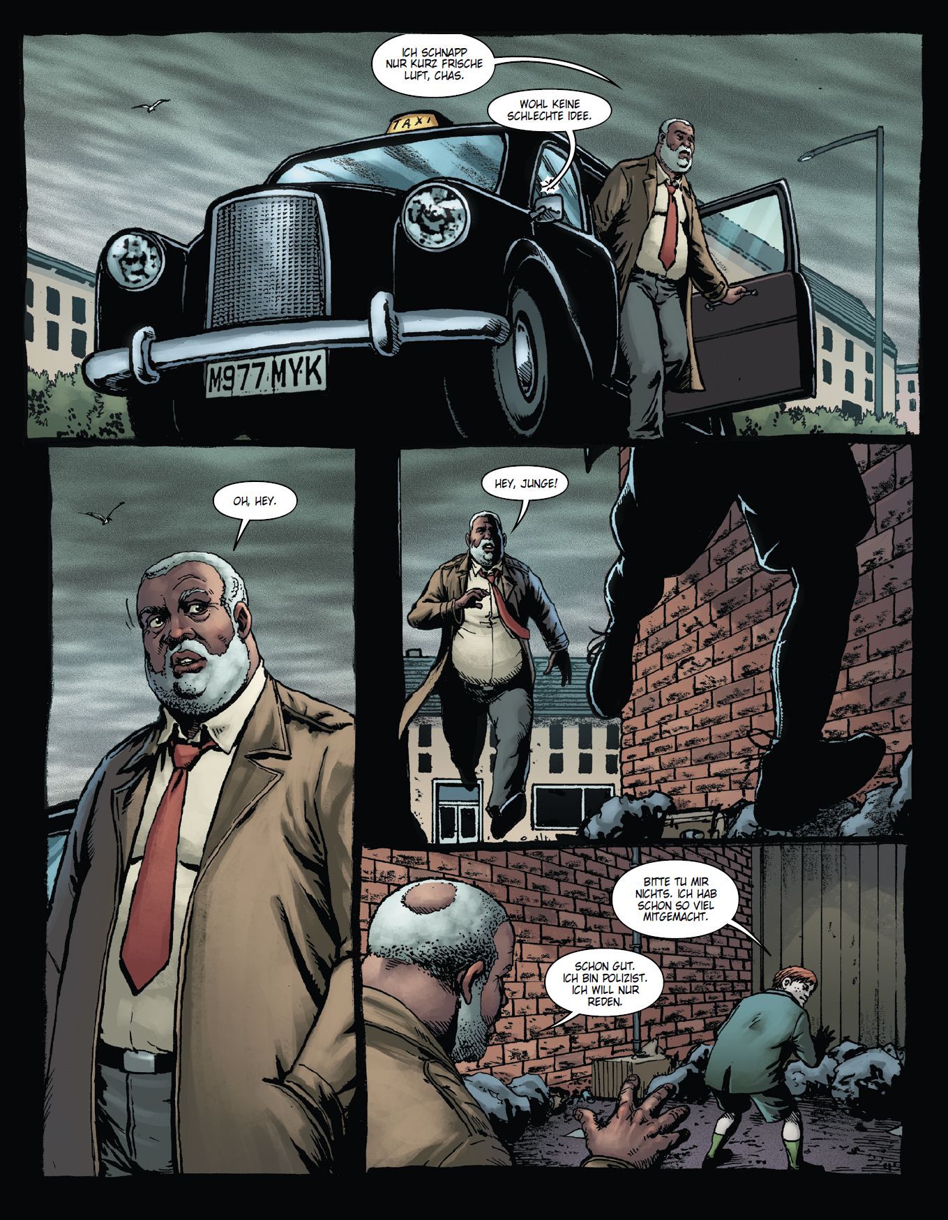 Hellblazer: Gefallene Engel Bd.1 HC Taxi, Limousine, Auto, Altmodisch, Comic