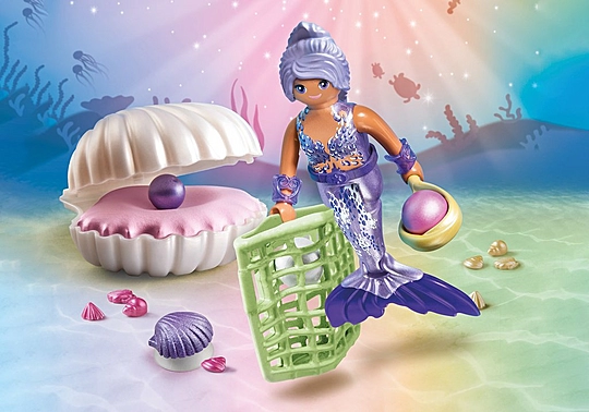 Playmobil: Princess Magic - Meerjungfrau mit Perlmuschel