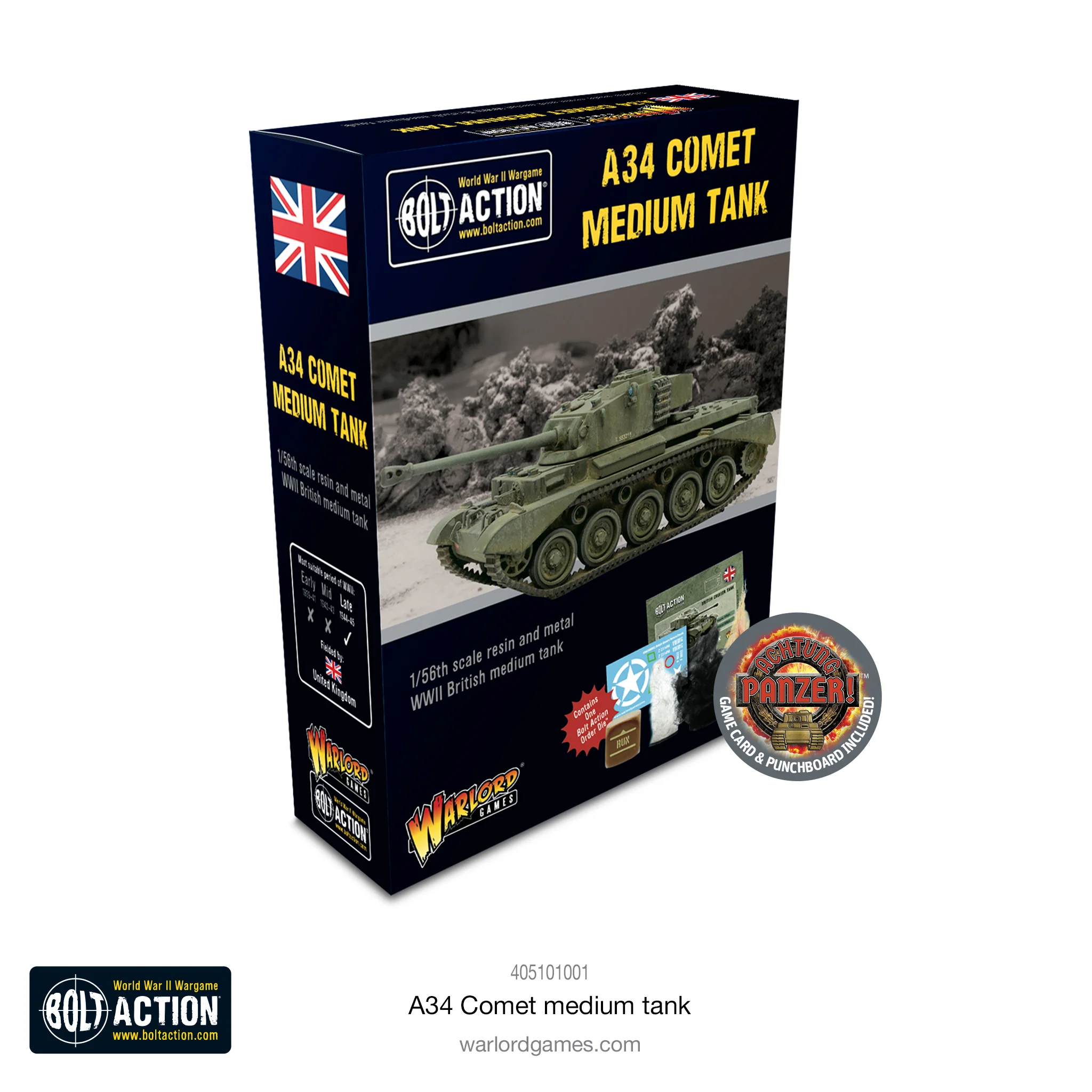 Bolt Action: British - A34 Comet Medium Tank Bolt Action: British - A34 Comet Medium Tank