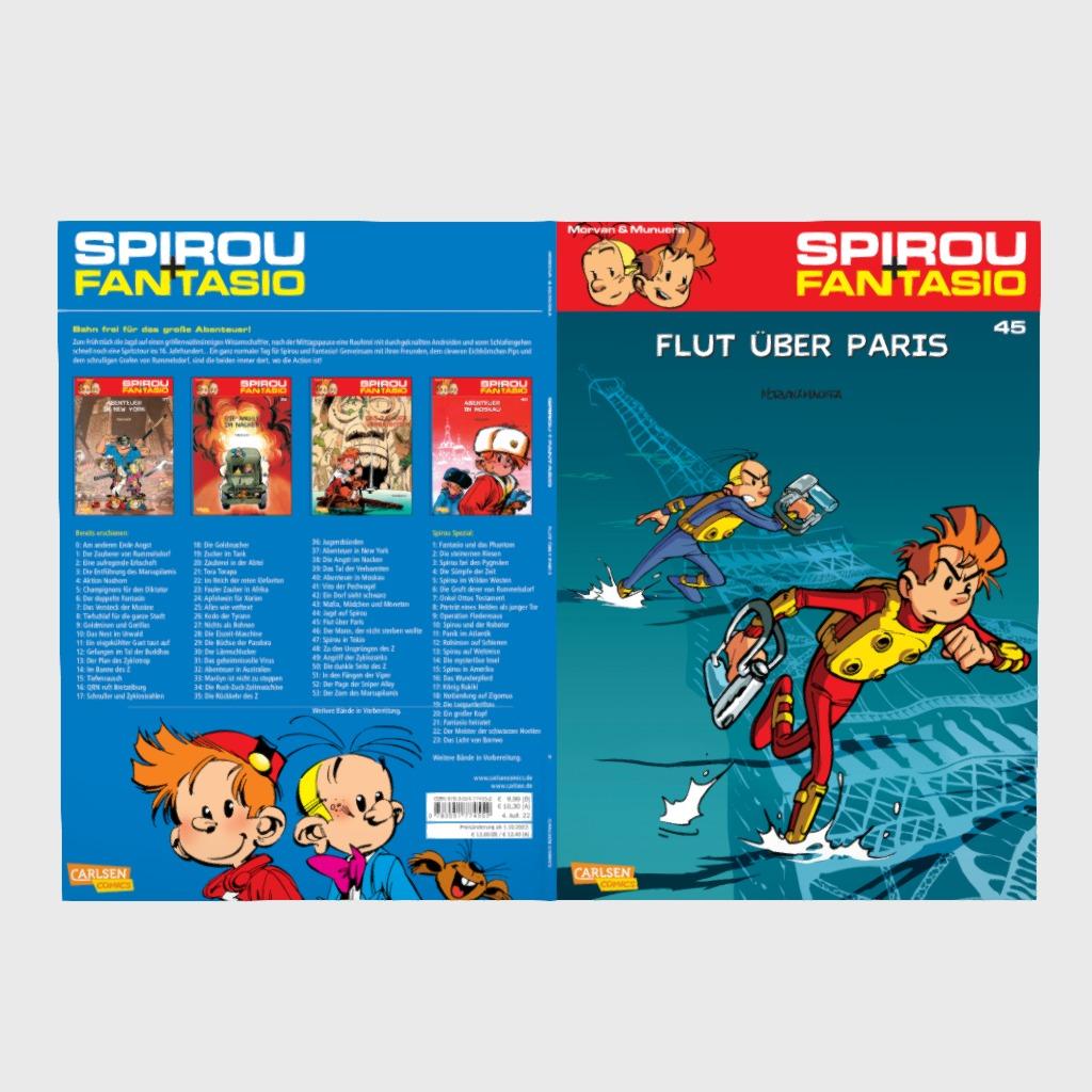 Spirou & Fantasio Bd.45: Flut über Paris Spirou & Fantasio Bd.45: Flut über Paris