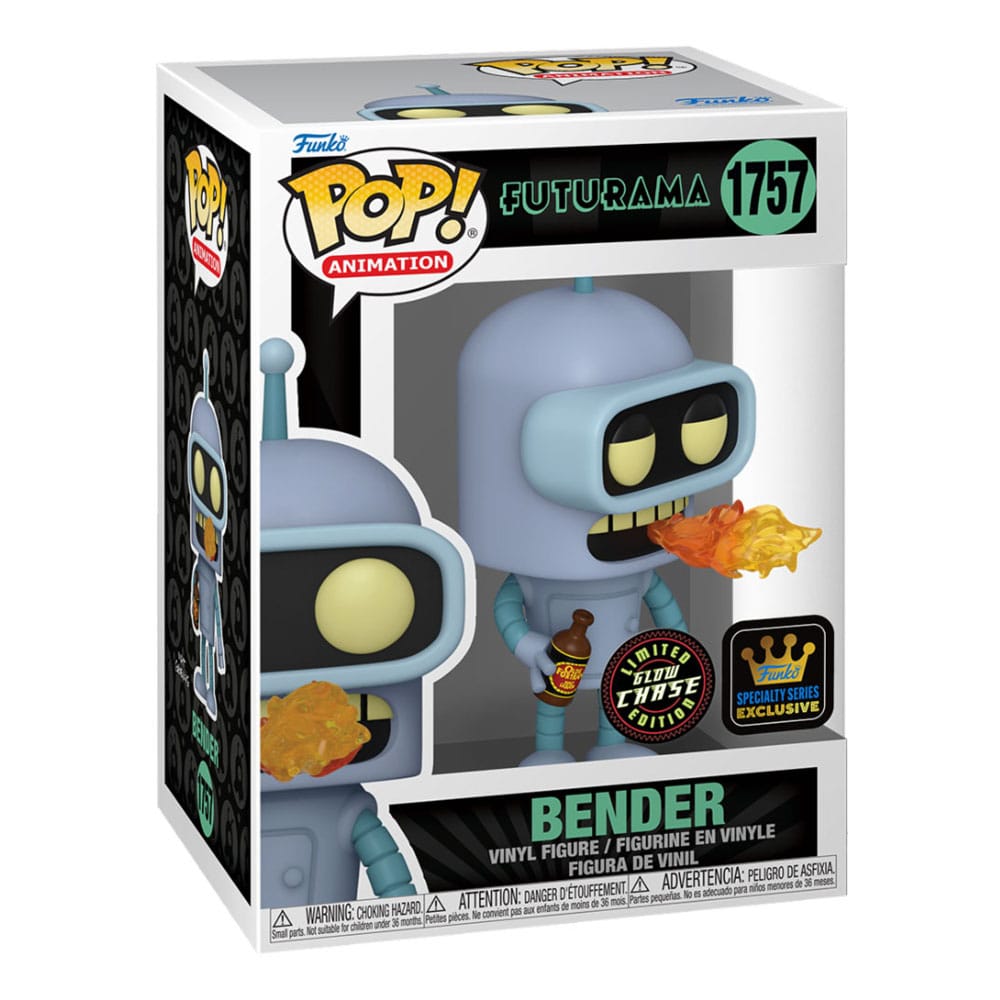 Futurama: POP Bender mit Bierflasche ChaseGlow in the Dark (1757) Futurama: POP Bender mit Bierflasche ChaseGlow in the Dark (1757)