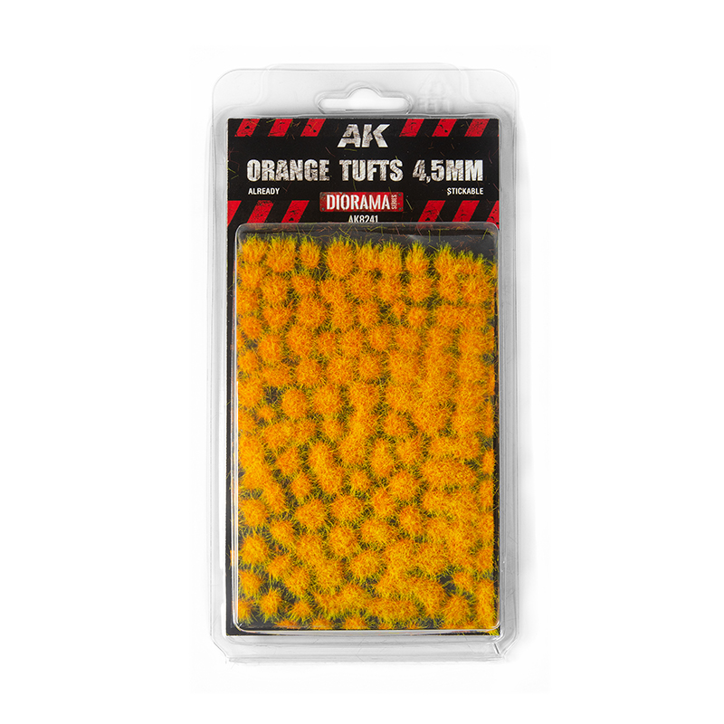 AK: ORANGE & YELLOW WARGAME TUFTS