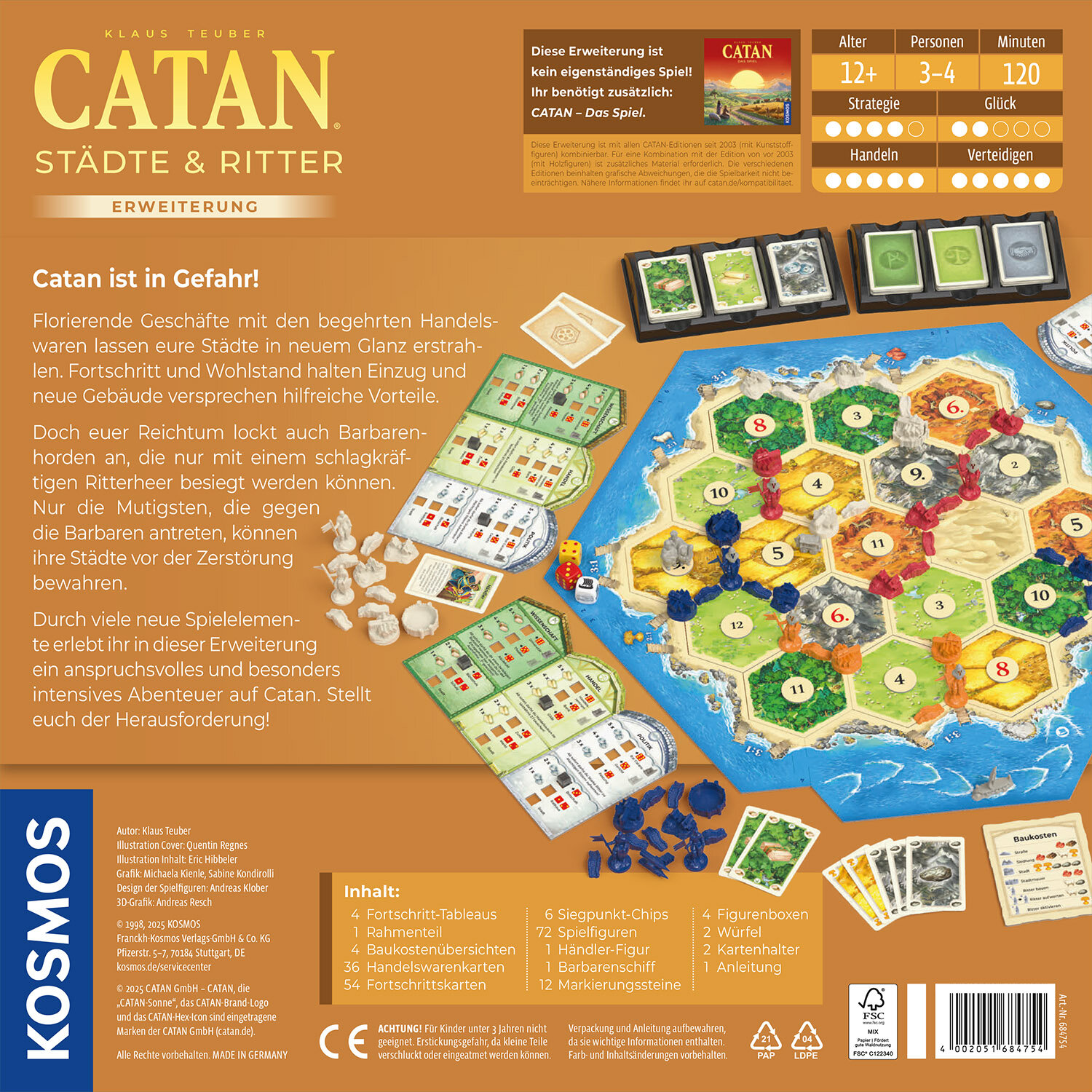 Catan: Städte & Ritter 3/4 2025