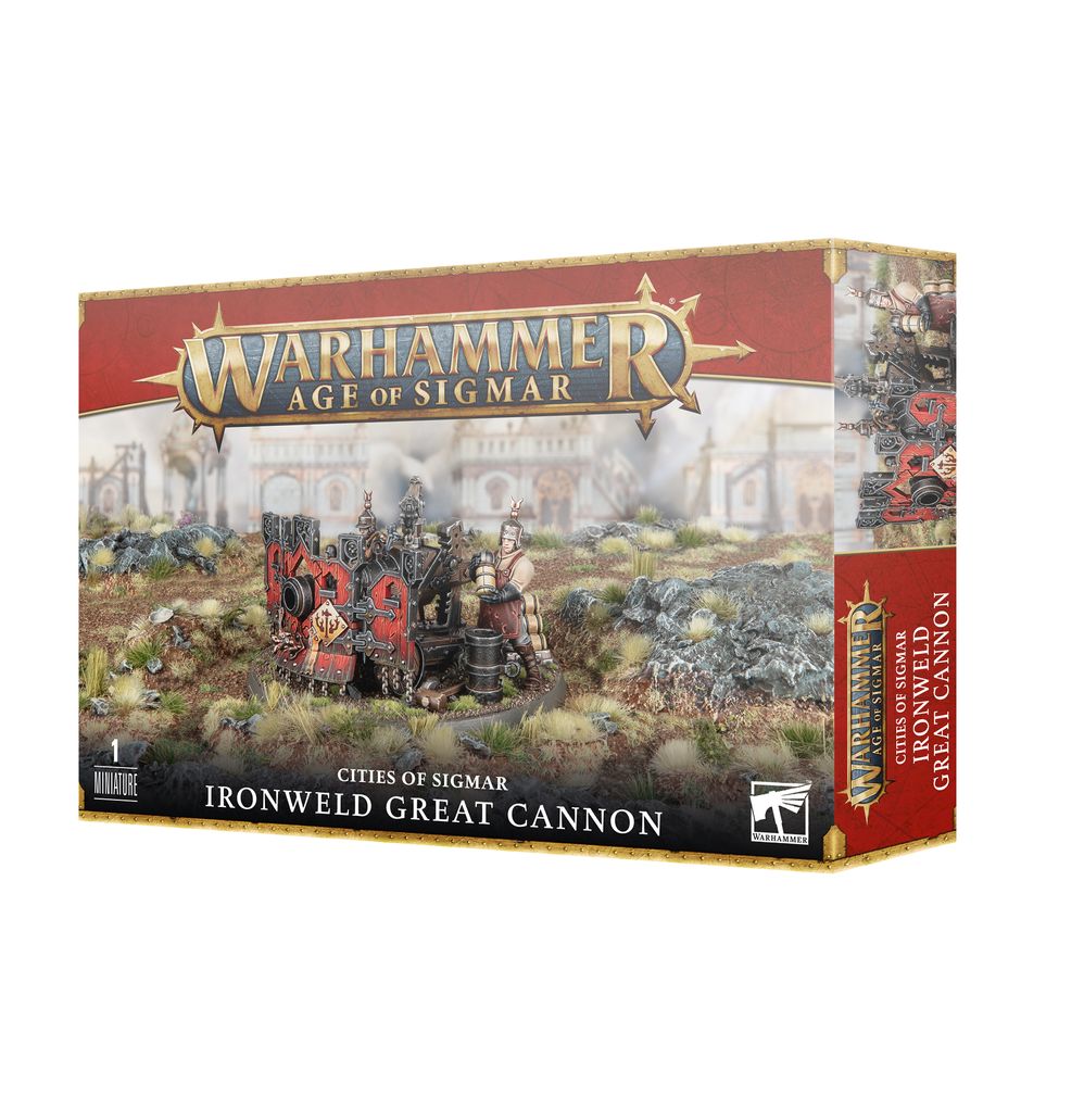 Warhammer: Cities of Sigmar - Ironweld Great Cannon Warhammer: Cities of Sigmar - Ironweld Great Cannon
