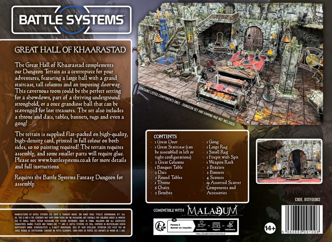 Battl Systems: Great Hall of Khaarastad Battl Systems: Great Hall of Khaarastad