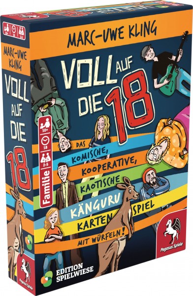 Voll auf die 18 – Das Känguru-Kartenspiel (Edition Spielwiese) Voll auf die 18 – Das Känguru-Kartenspiel (Edition Spielwiese)