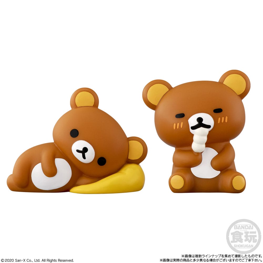 Rilakkuma PVC: Sammelfiguren Rilakkuma & Friends 6cm (5) Spielzeug, Plüsch