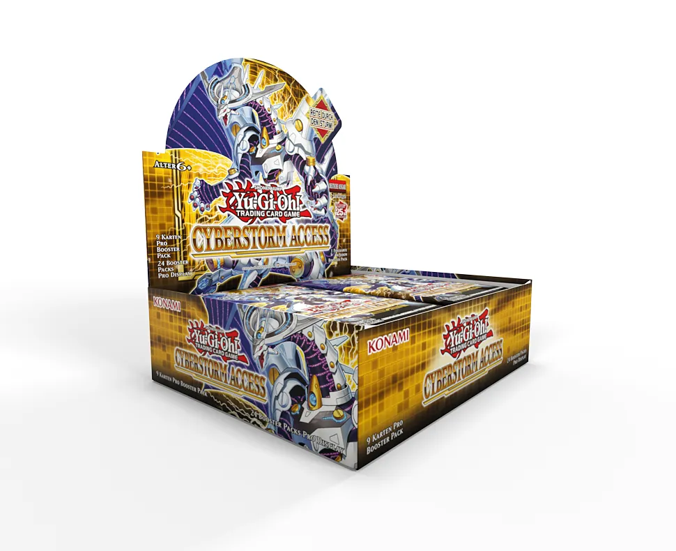 Yu-Gi-Oh! CCG dt.: Cyberstorm Access Display Yu-Gi-Oh! CCG dt.: Cyberstorm Access Display