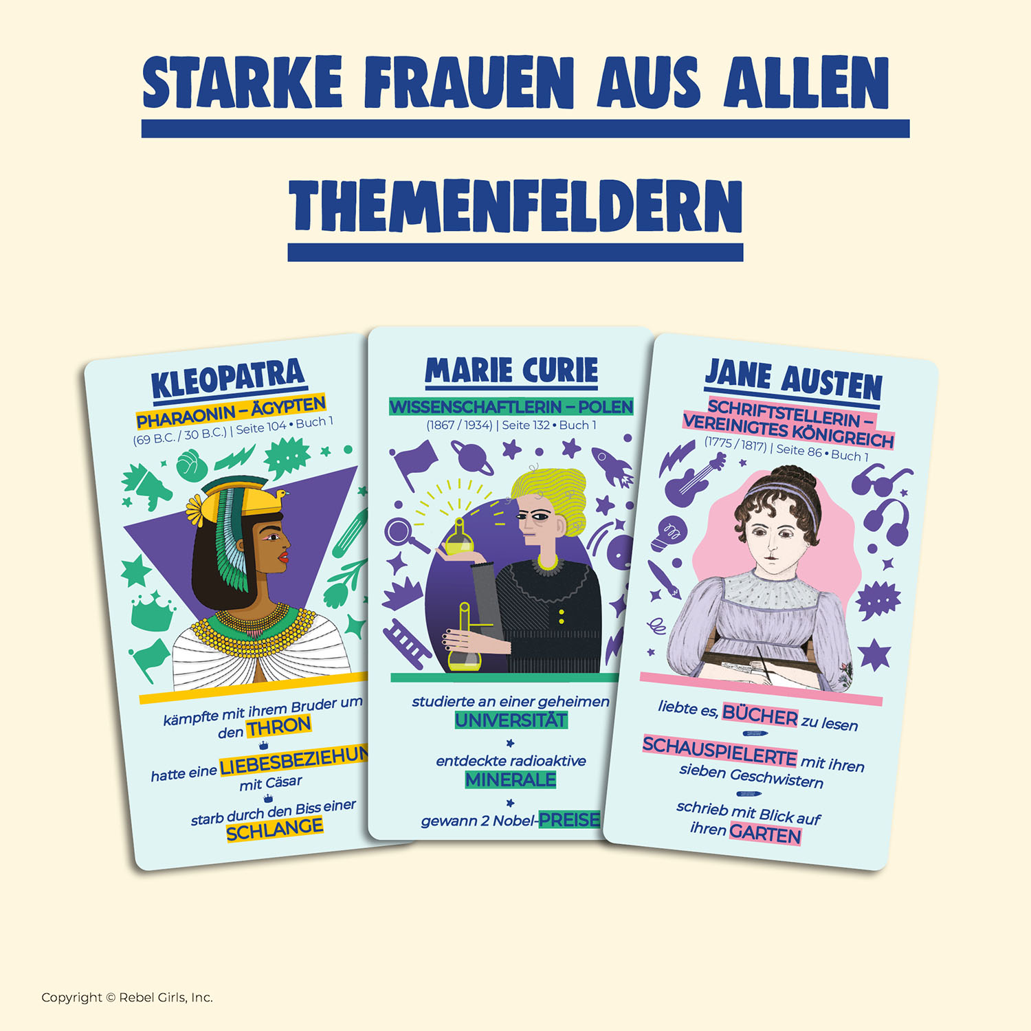 Rebel Girls - Das Spiel der außergewöhnlichen Frauen Rebel Girls - Das Spiel der außergewöhnlichen Frauen