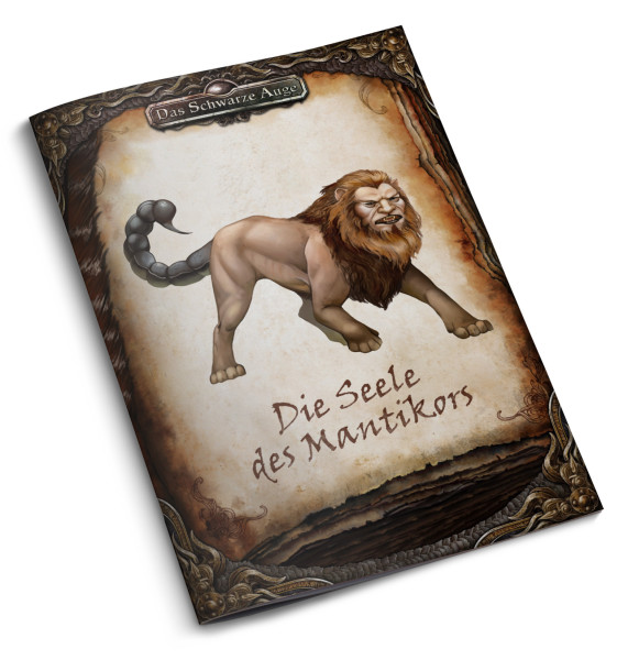 DSA: 5.Edition Die Seele des Mantikors Con-Abenteuer Buch, Veröffentlichung, Löwe, Säugetier, Tierwelt
