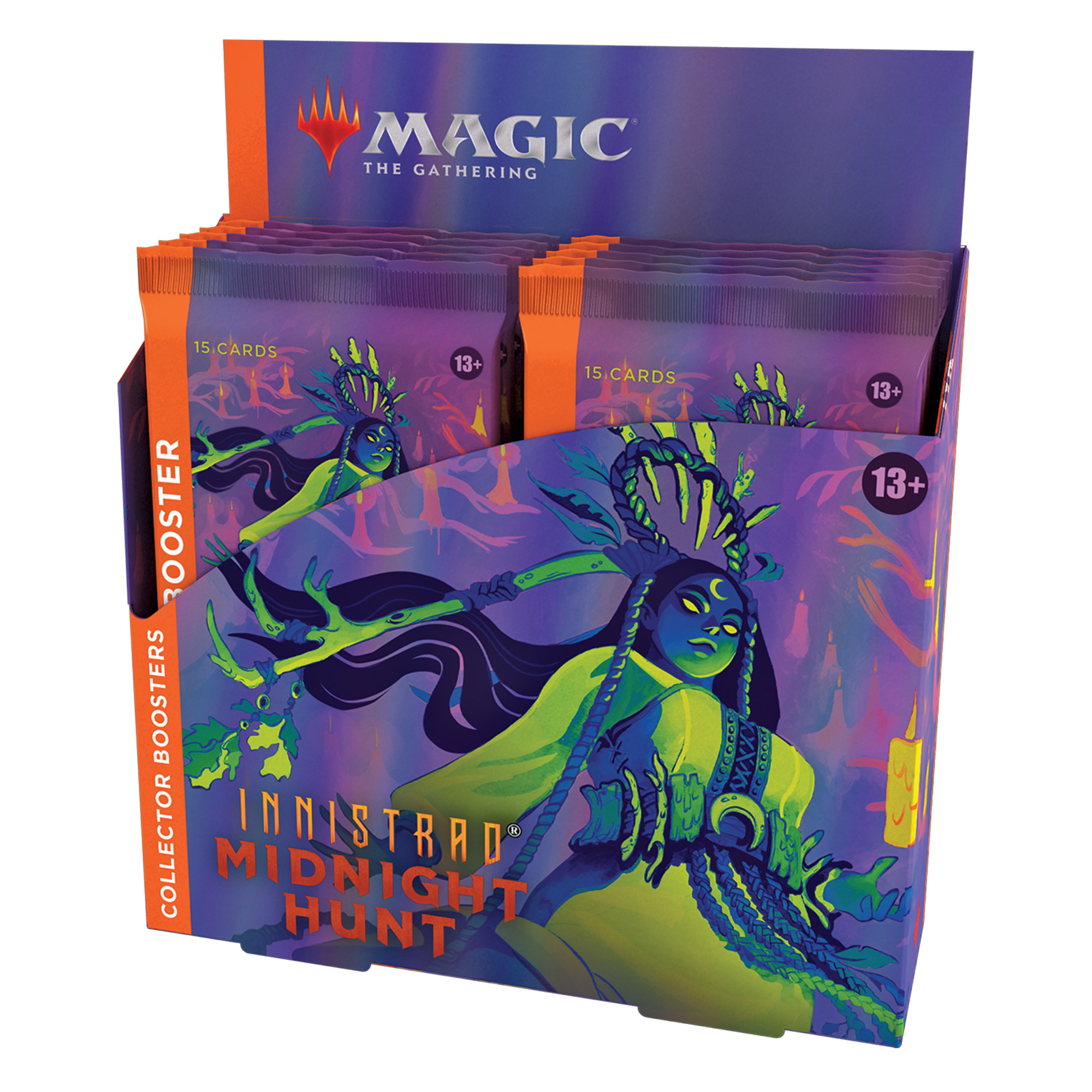 Magic CCG: Innistrad Midnight Hunt Collector Booster Display