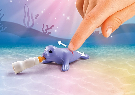Playmobil: Princess Magic - Merrjungfrauen-Tierpflege