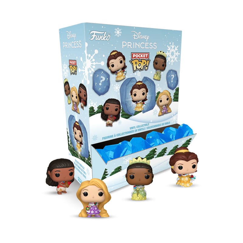 Disney: POP Pocket Blindbox Princesses Ice Crystals 4cm Disney: POP Pocket Blindbox Princesses Ice Crystals 4cm