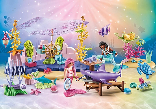 Playmobil: Princess Magic - Merrjungfrauen-Tierpflege