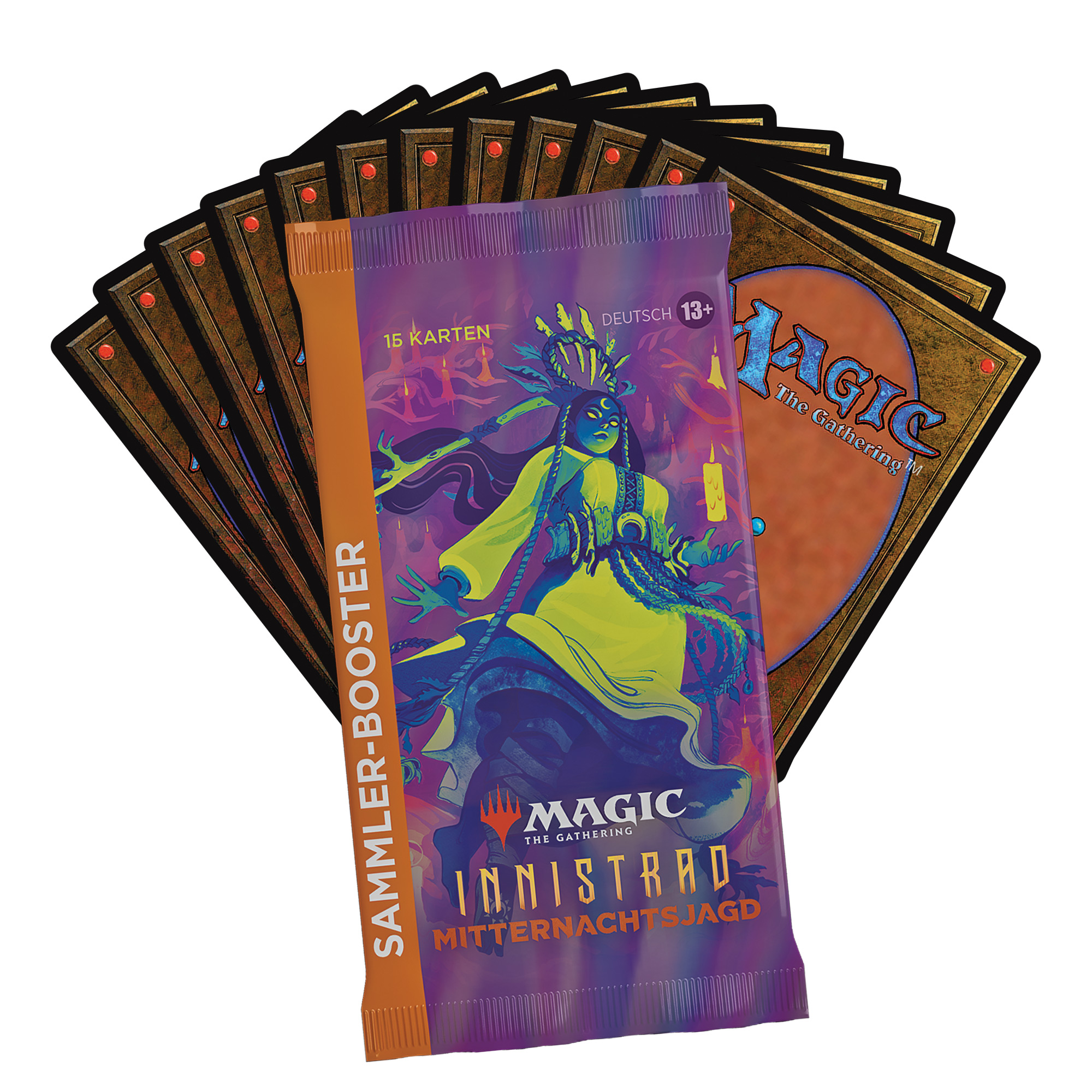 Magic CCG dt.: Innistrad Mitternachtsjagd Collector Booster Display