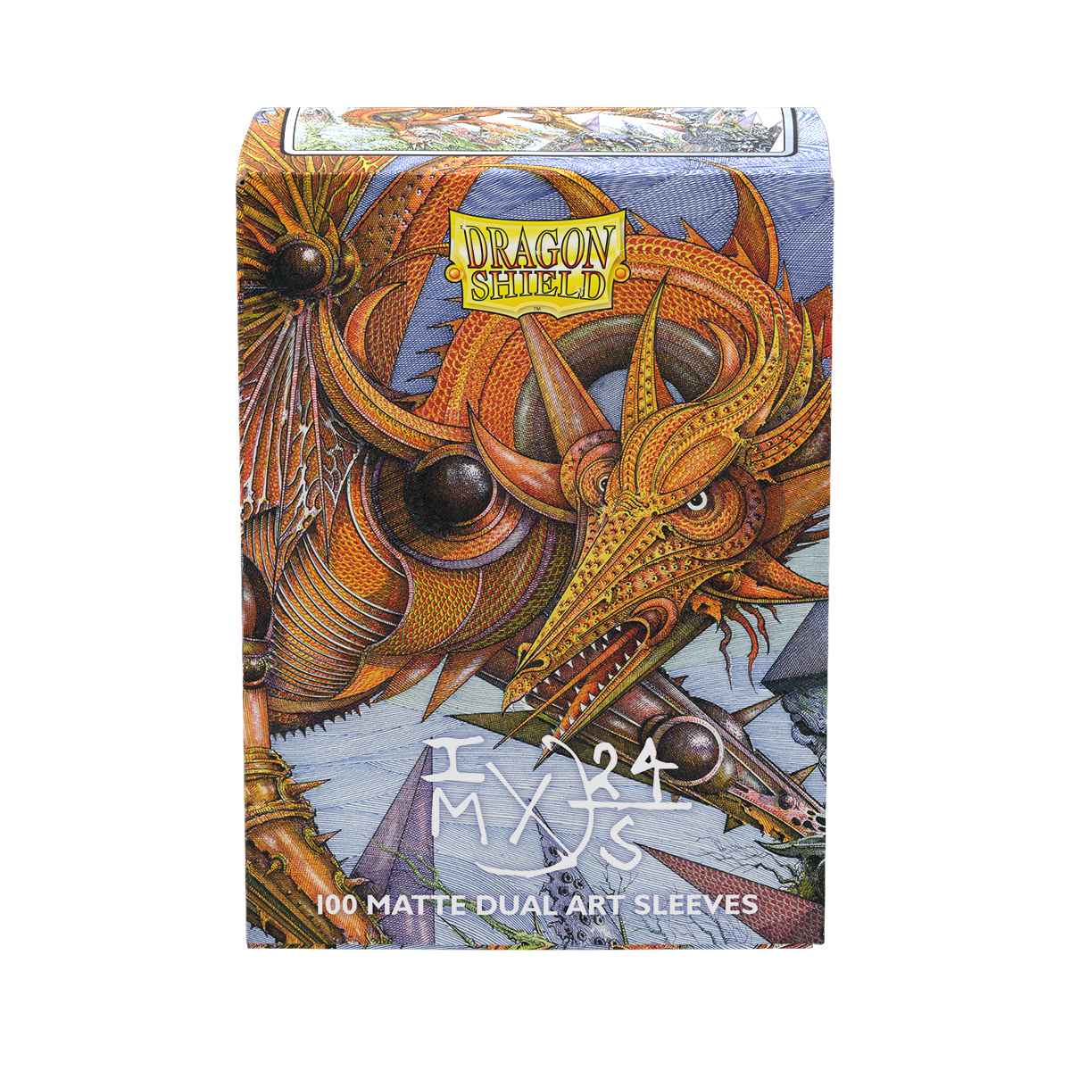 Dragon Shield: Dual Art Sleeves Matte - The Millerax (100) Dragon Shield: Dual Art Sleeves Matte - The Millerax (100)