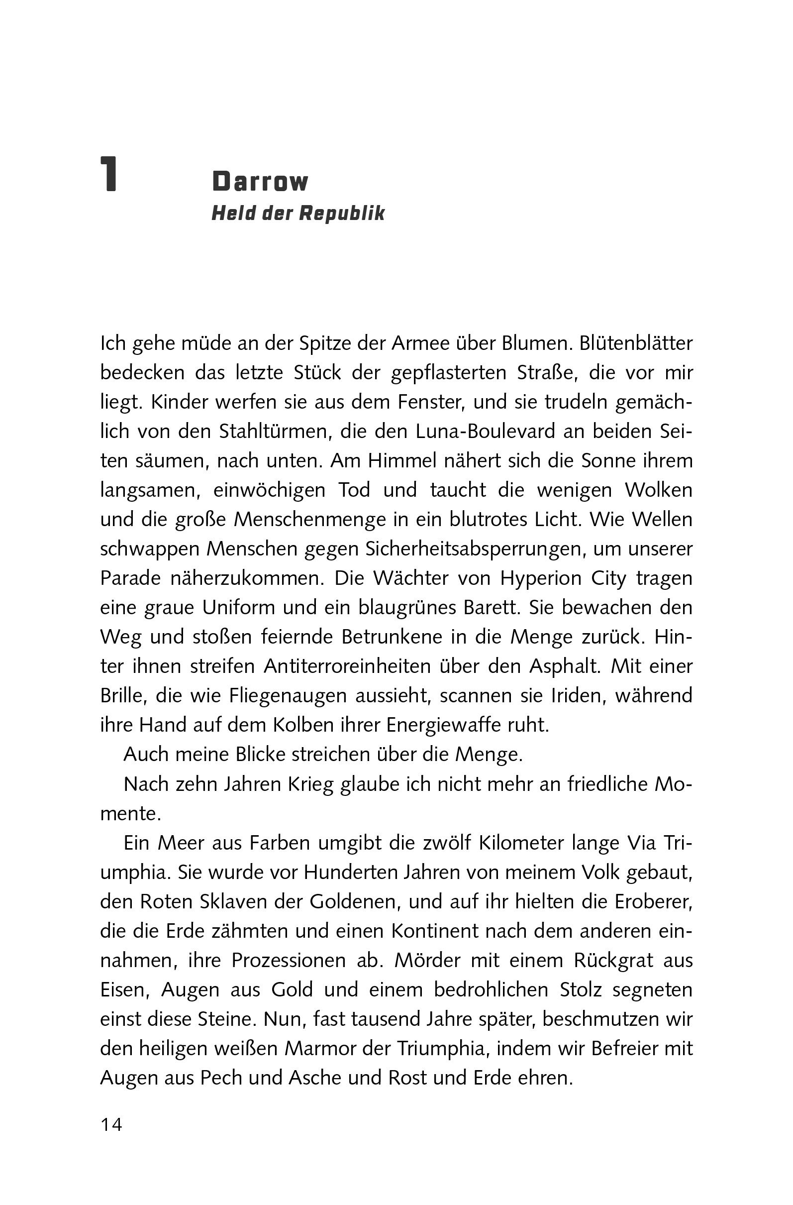 Red Rising: Asche zu Asche text, buch, seite, deutsch, absatz