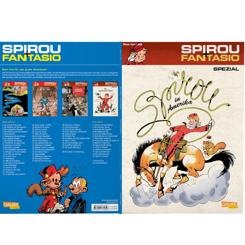 Spirou & Fantasio Spezial Bd.15: Spirou in Amerika