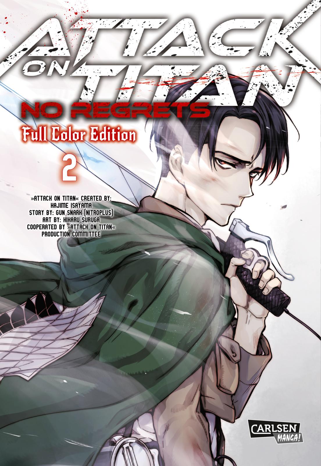 Attack On Titan No Regrets Full Color Edition Bd.2