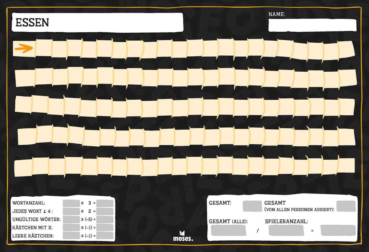 Rasanto Wortale - Das kooperative Wortspiel Rasanto Wortale - Das kooperative Wortspiel