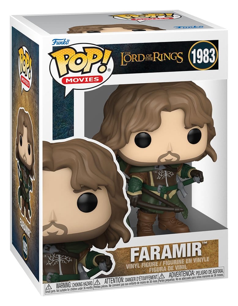 funko pop, vinyl figure, lord of the rings, faramir, 1983