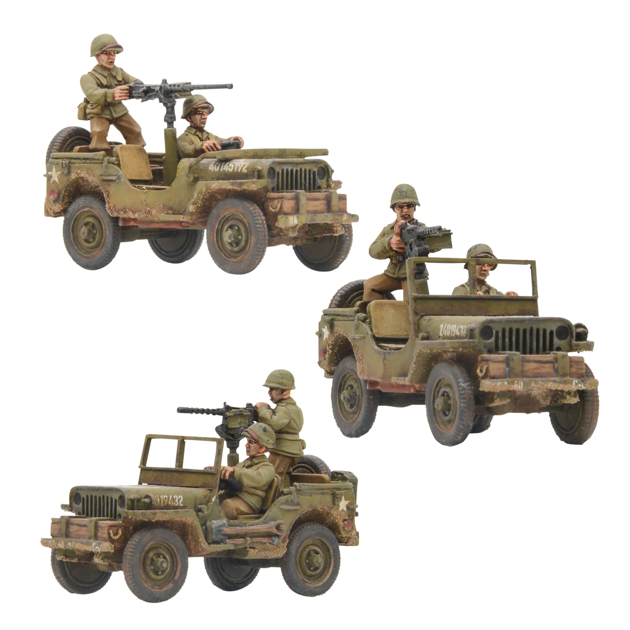 Bolt Action: US - Go Everywhere! US Jeep armoured platoon