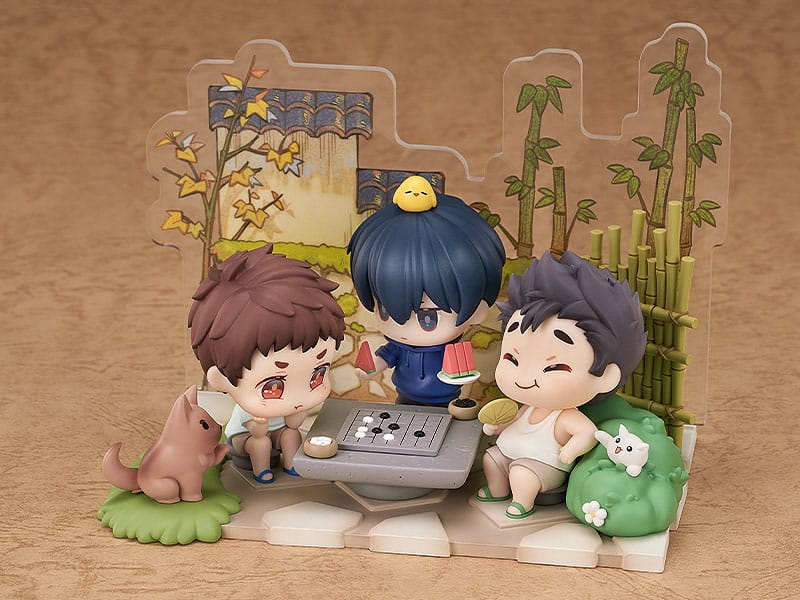 Time Raiders PVC Statue: Wu Xie+Zhang Qiling+Wang Pangzi Chibi spielend 12cm Time Raiders PVC Statue: Wu Xie+Zhang Qiling+Wang Pangzi Chibi spielend 12cm