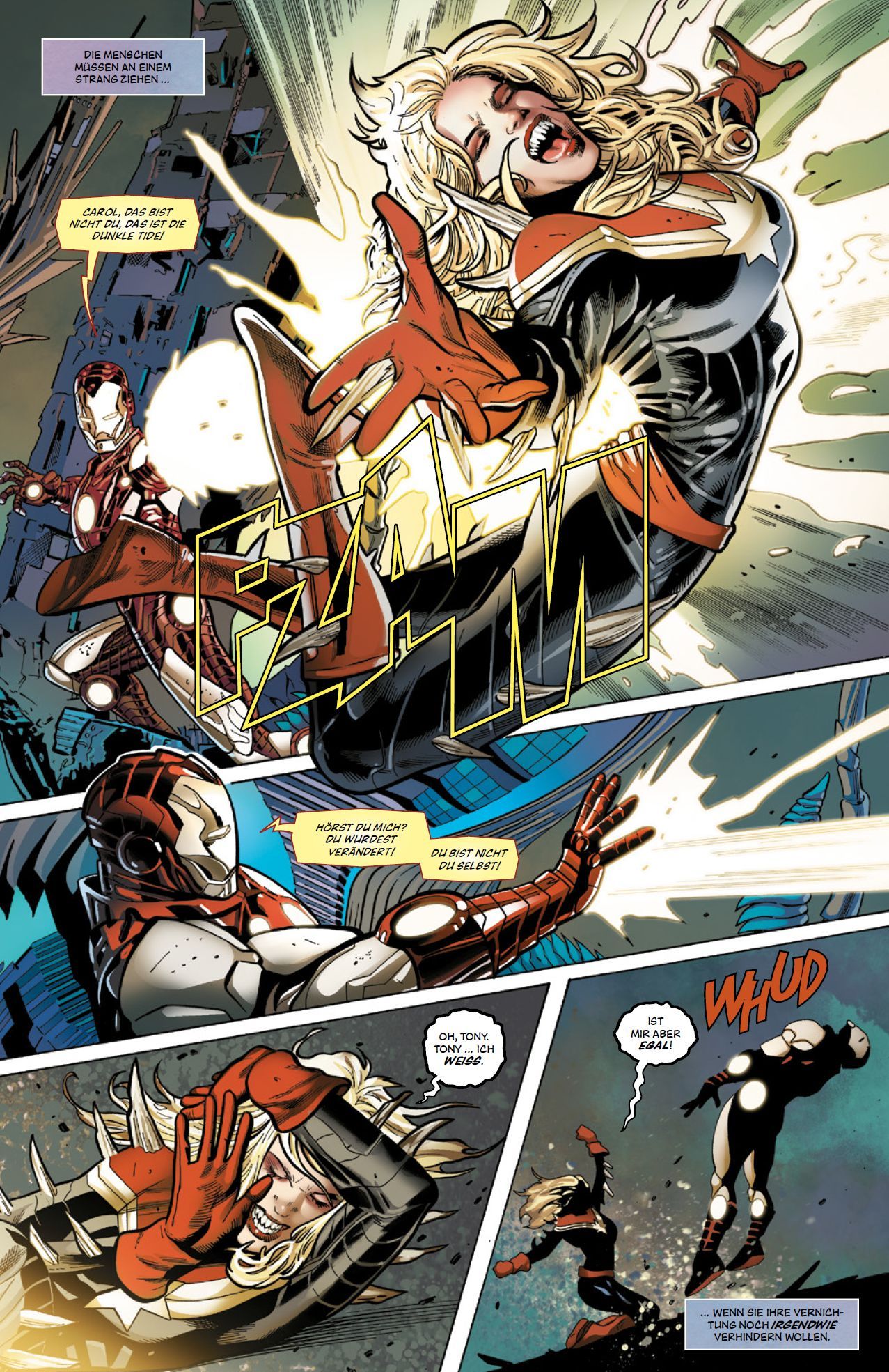 Comic, Superheld, Kampf, Blonde, Rüstung