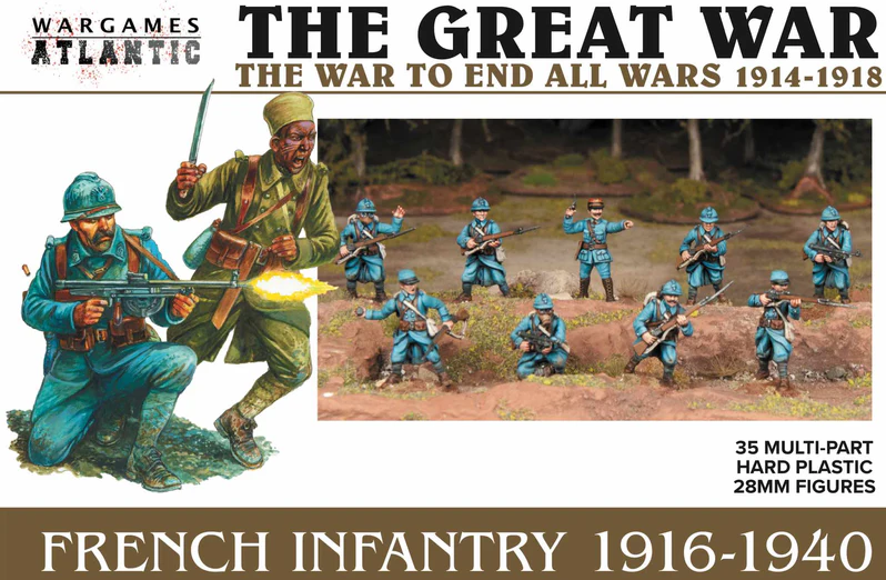 Wargames Atlantic: Great War - French Infantry 1916-1940