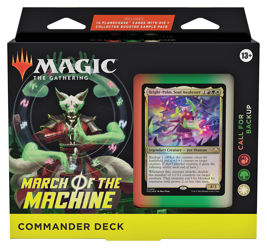 Magic CCG: March of the Machine Commander Set (5 Decks) Magic CCG: March of the Machine Commander Set (5 Decks)