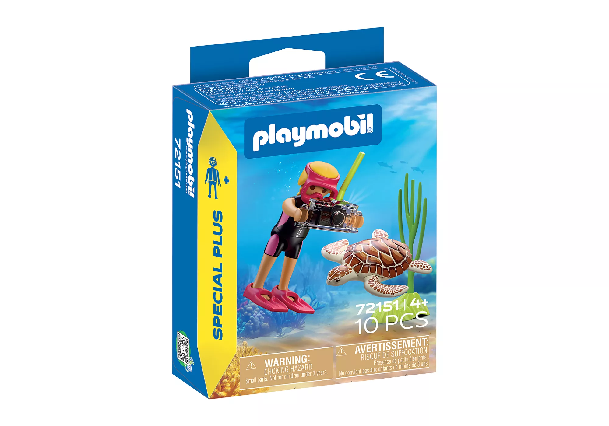 Playmobil: Special Plus - Taucherin mit Schildkröte Playmobil, Special-Plus, Unterwasser, Taucher, Schildkröte