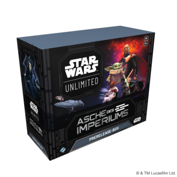 Star Wars, Unlimited, Asche des Imperiums, Prerelease-Box, Boxart