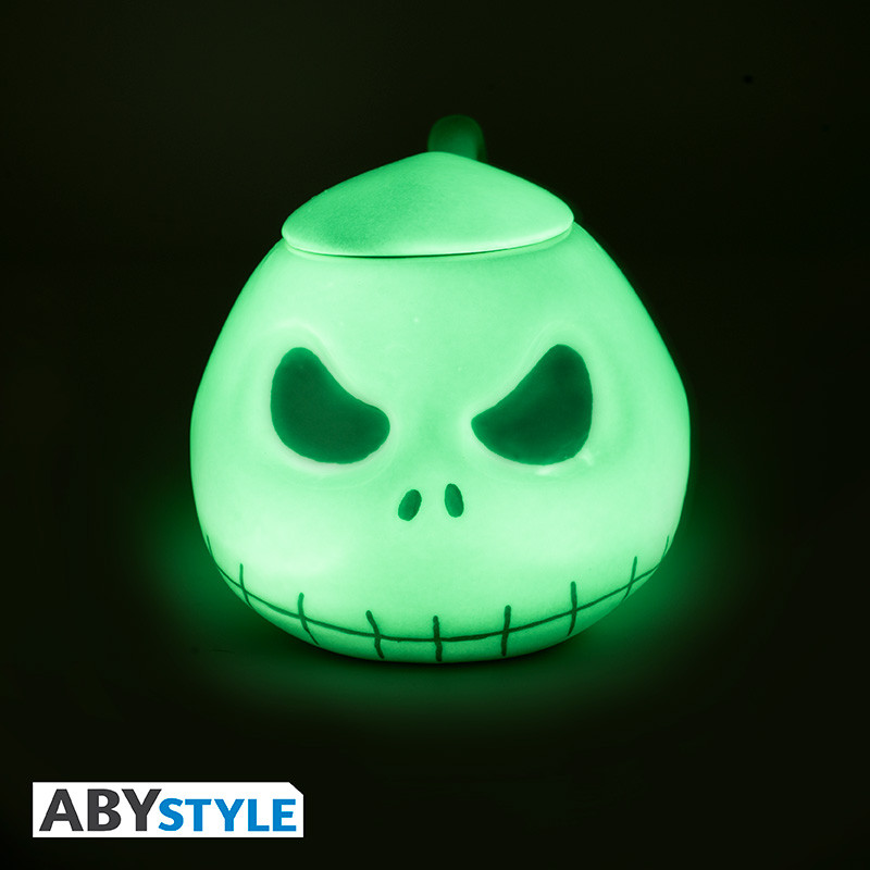 Nightmare before Christmas: Tasse Jack Glow in the dark