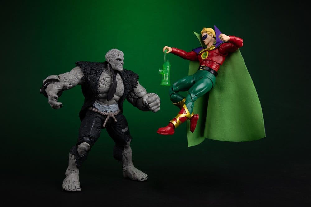 Action Figure, Giant, Hulk, Superhero, Orange green cape