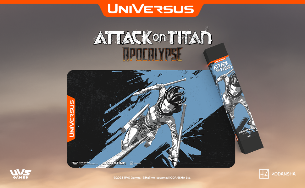 Universus CCG: Playmat AoT Apocalypse Hizuru's Hope