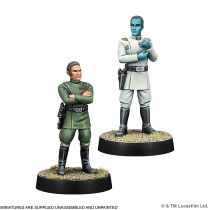 Star Wars: Legion - Imperial High Command action-figures, soldier, miniature, plastic, unpainted