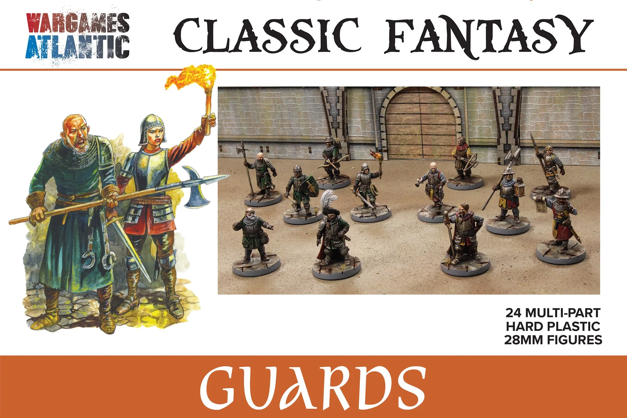 Wargames Atlantic: Classic Fantasy - Guards Wargames Atlantic: Classic Fantasy - Guards