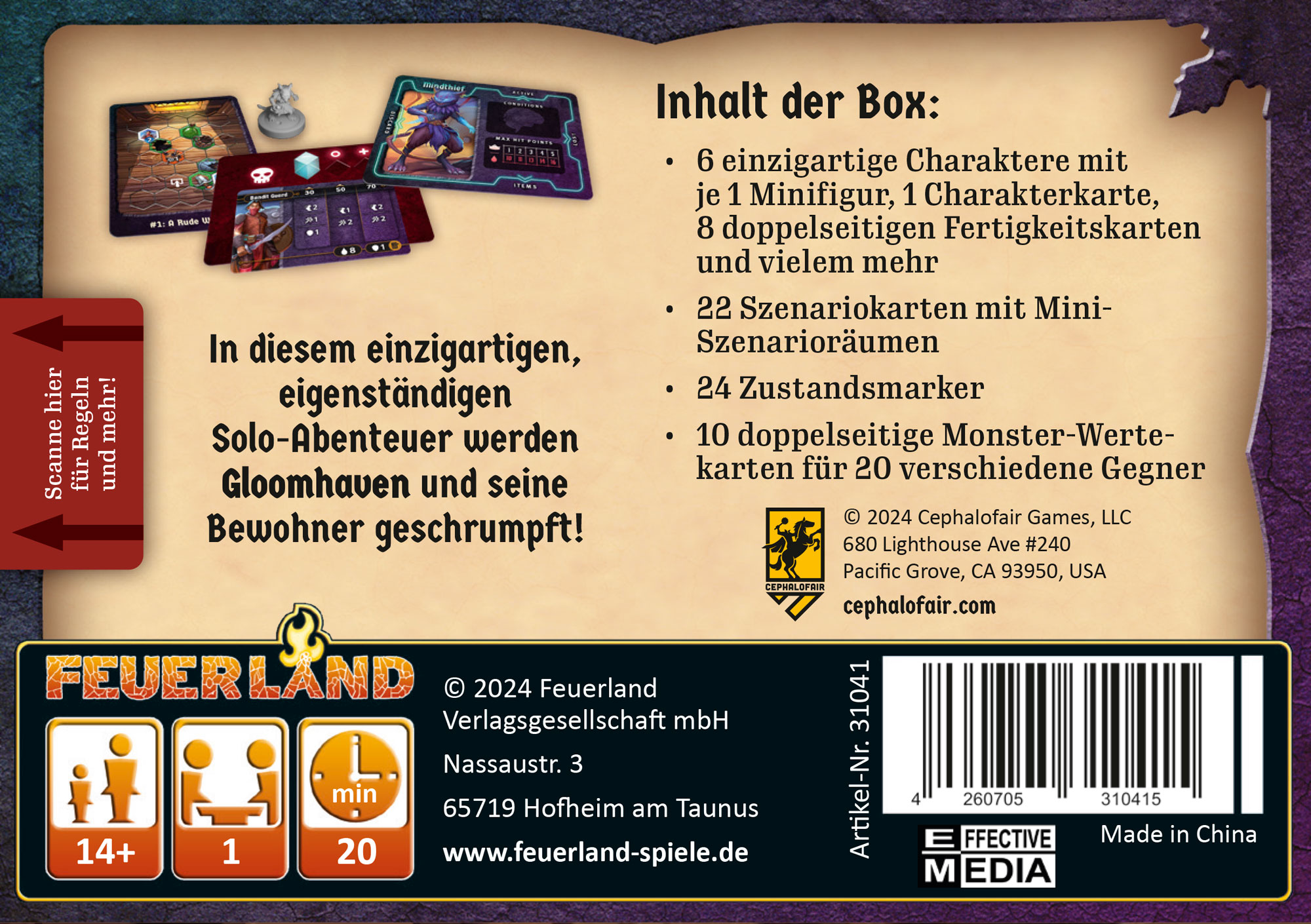Gloomhaven - Knöpfe & Krabbler