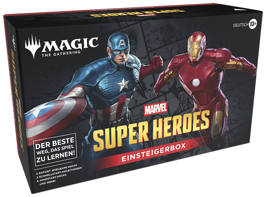 Marvel, Superhelden, Einsteigerbox, Kartenspiel, Sammlerstück