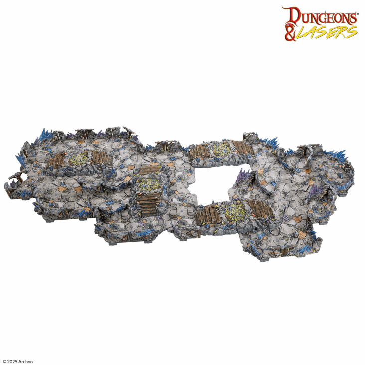 Dungeons & Lasers: Deep Mines Prepainted