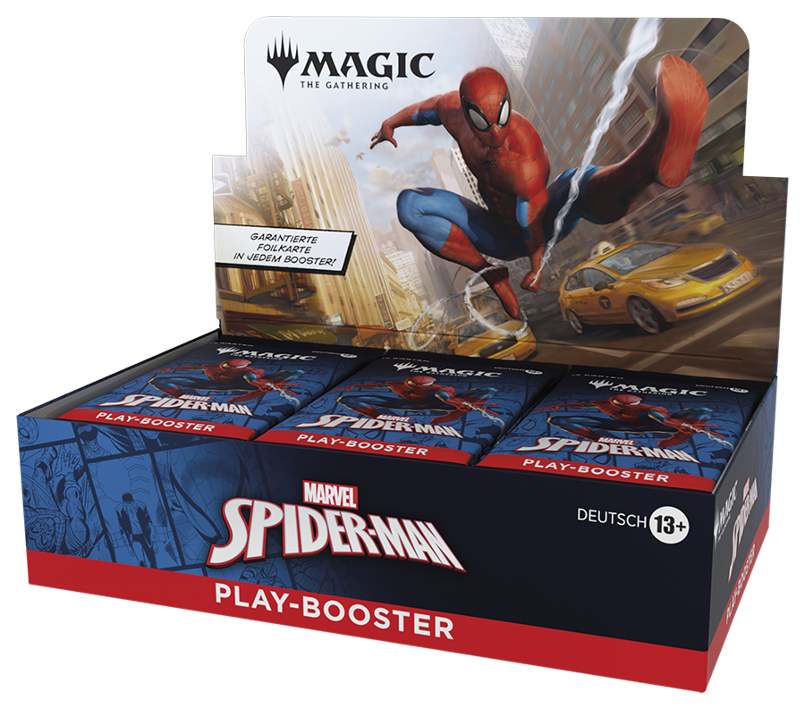 Magic CCG dt.: Marvel's Spider-Man Play Booster Display Magic CCG dt.: Marvel's Spider-Man Play Booster Display
