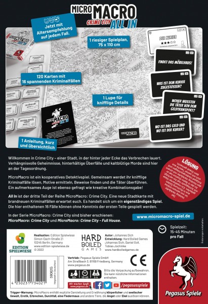 MicroMacro: Crime City 3 – All In (Edition Spielwiese) MicroMacro: Crime City 3 – All In (Edition Spielwiese)