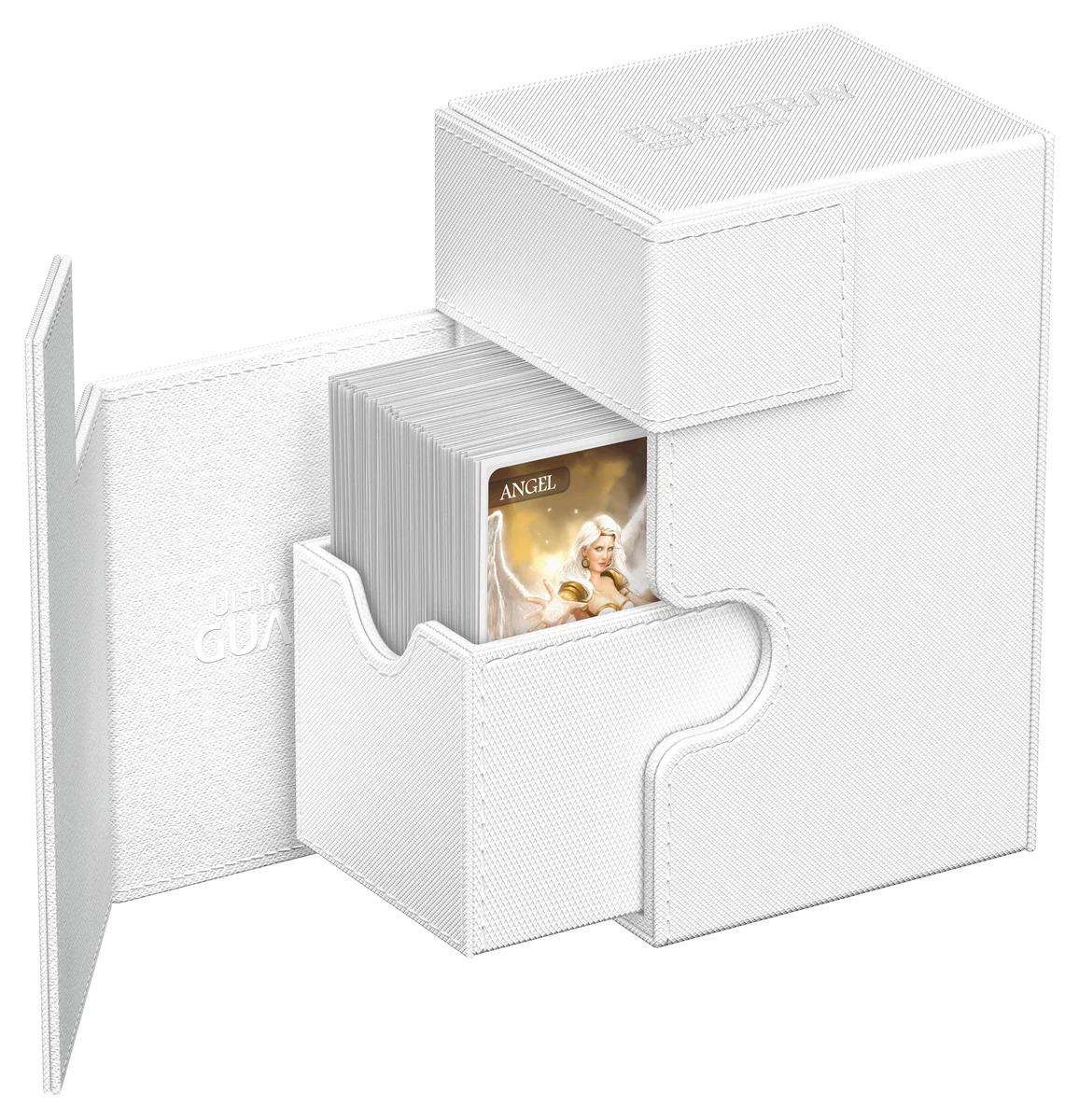 Ultimate Guard: Deckbox Flip'n'Tray 80+ Monocolor Weiß