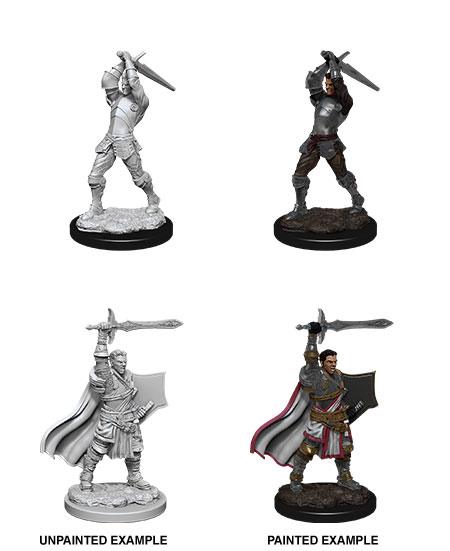 D&D Miniaturen: Human Paladin