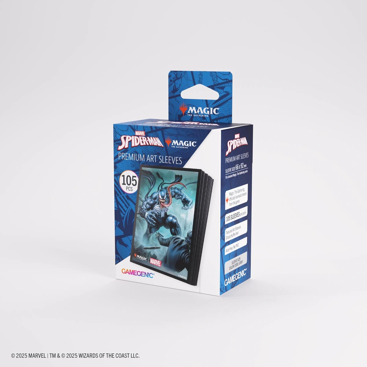 Gamegenic: Magic Marvel's Spider-Man Premium Art Sleeves - Venom