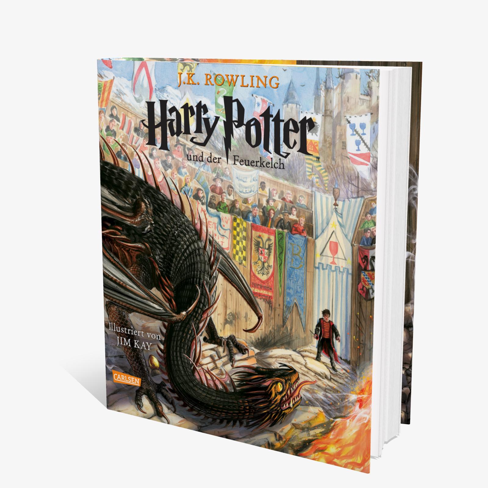 Harry Potter Bd.4: Harry Potter und der Feuerkelch (illustr.)