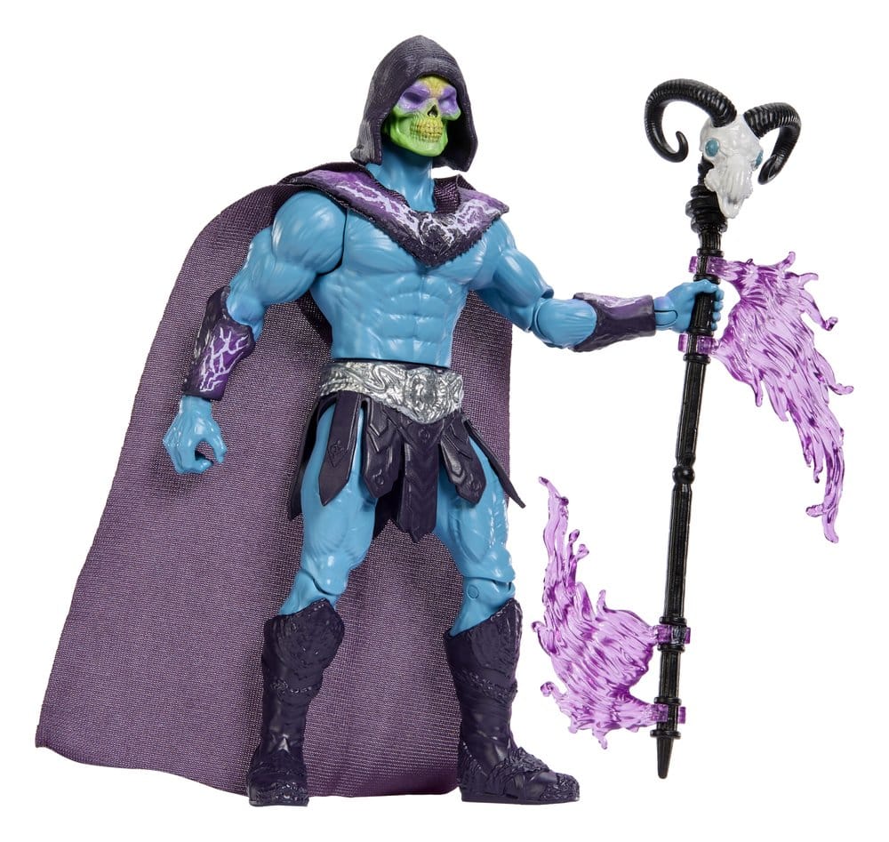 Actionfigur, Skelet-Tyrant, Mystischer Krieger, Stab, Cape