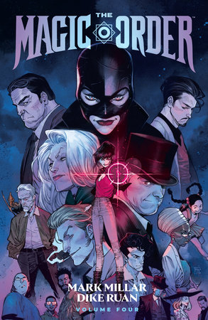 Magic Order Vol.4 Tpb (Dark Horse) comic, cover, superhero, villains, group